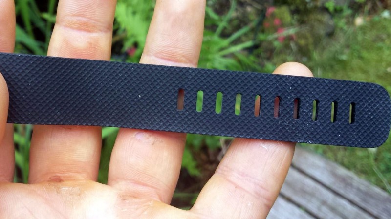 Armband des Fitbit Charge HR