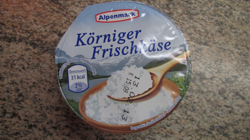 Alpenmark Aldi Sud Korniger Frischkase Kalorien