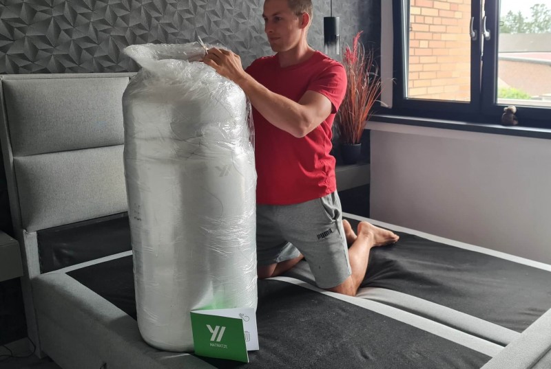 YAK-Matratze: Kompakt verpackt und schnell bereit für den Einsatz