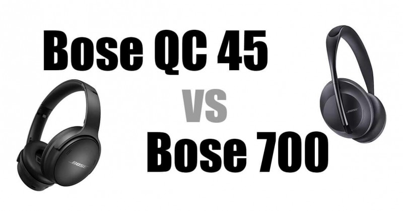 Bose QuietComfort 45 vs 700 - Which is better?