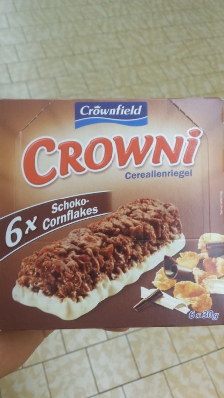 Crownfield - Crowni Cerealienriegel, Schoko-Cornflakes