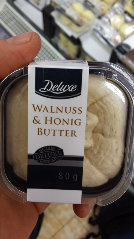 Deluxe (Lidl) Walnuss &amp; Honig Butter | Kalorien, Nährwerte