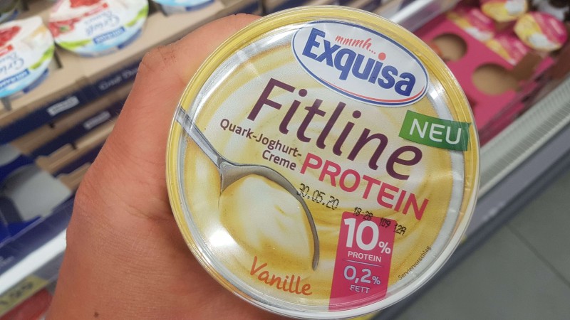 Exquisa - Fitline Quark-Joghurt-Creme Protein, Vanille