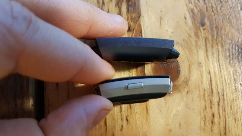 Der Fitbit Charge 3 liegt sehr angenehm am Handgelenk (Vergleich zum Charge 2)