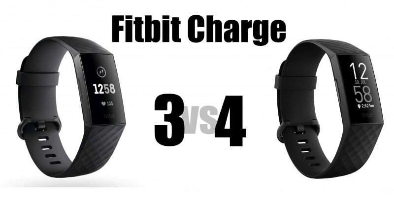 Fitbit Charge 3 vs 4 - Dove sono le differenze?