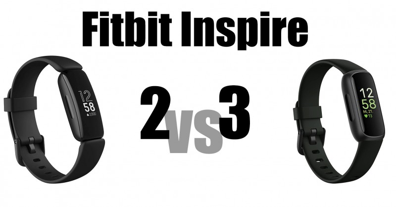 Fitbit Inspire 2 vs Inspire 3 - What are the differences?