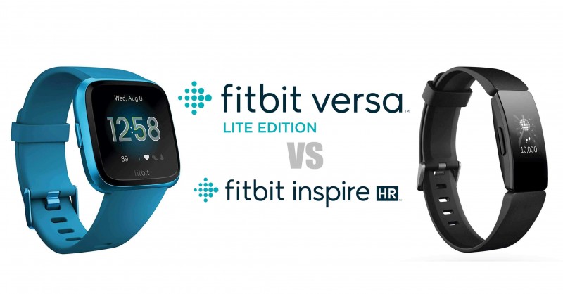 Fitbit Versa Lite vs Inspire HR - which is better?