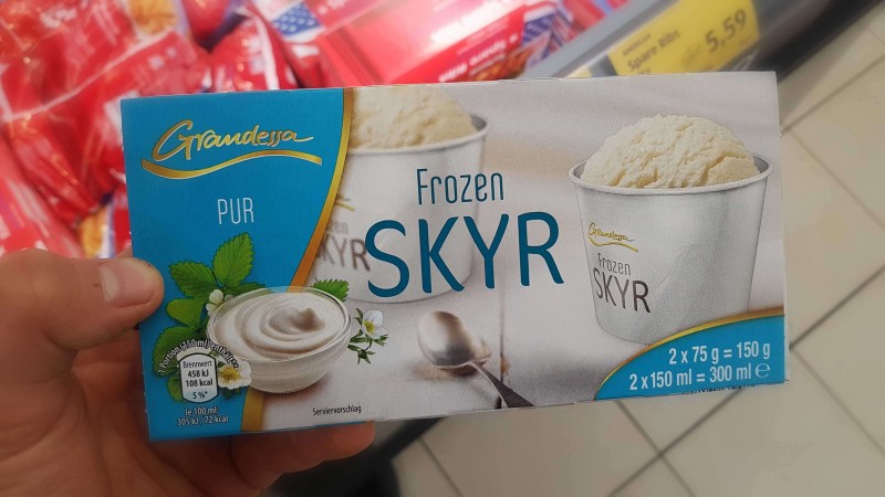 Frozen Skyr - Eis mit Skyr