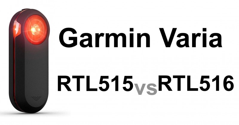 Garmin Varia RTL515 vs RTL516 - Wo ist der Unterschied?