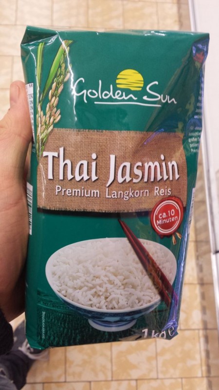 Golden Sun Jasmin Nährwerte Langkorn Reis, Thais Kalorien, | 
