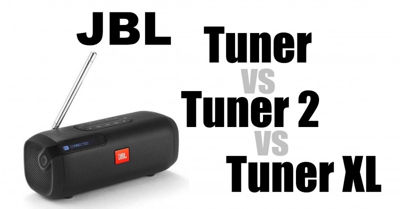 JBL Tuner vs Tuner 2 vs Tuner XL - Where are the differences?