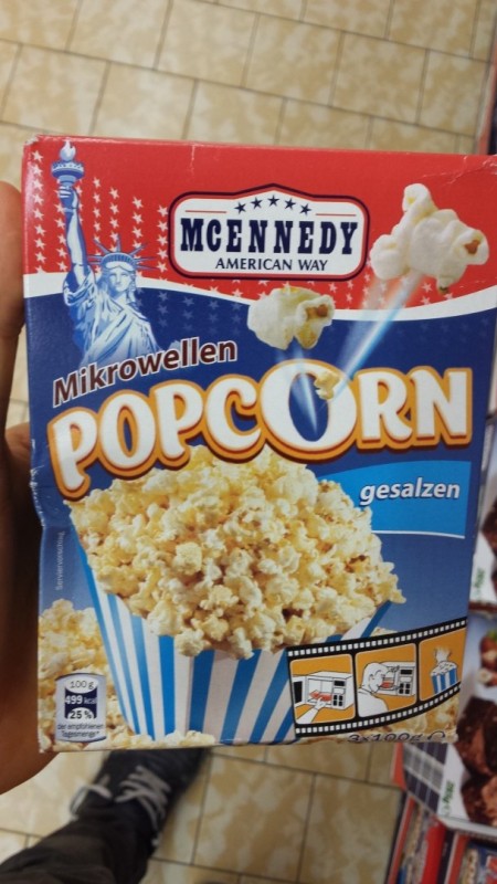 Popcorn Gesalzen