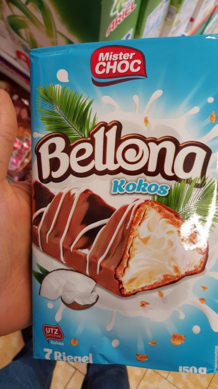 Mister Choc (Lidl) Bellona, Kokos Kalorien, | Nährwerte