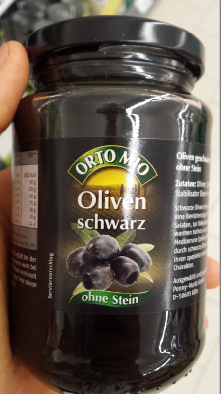 Orto Mio Oliven Schwarz Ohne Stein Kalorien Nahrwerte