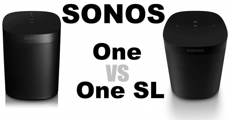 Sonos One vs Sonos One SL - What are the differences?